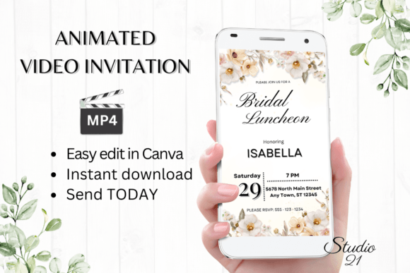 Boho Bridesmaid Lunch Evite W4302BL: Your Guide to Effortless Digital Invitations