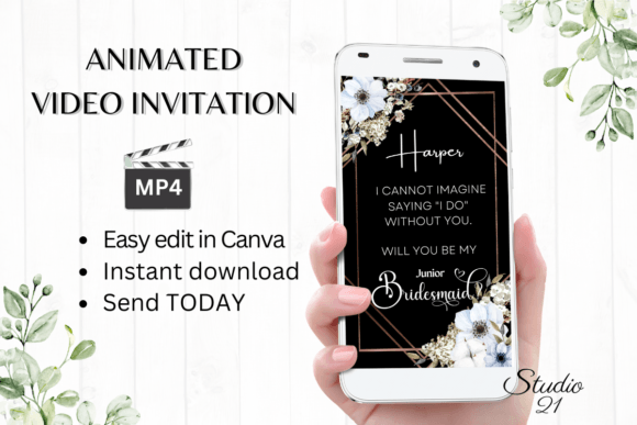 Boho Bridesmaid Proposal W3105JM: Your Guide to This Creative Font