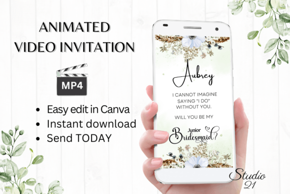 Boho Bridesmaid Proposal W3106JM: Your Guide to Rustic Romance