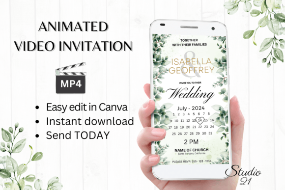 Classic Wedding Invitation W8404B: A Designer's Guide to This Elegant Template