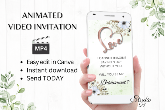 Effortless Elegance: The Boho Bridesmaid Proposal W3100M