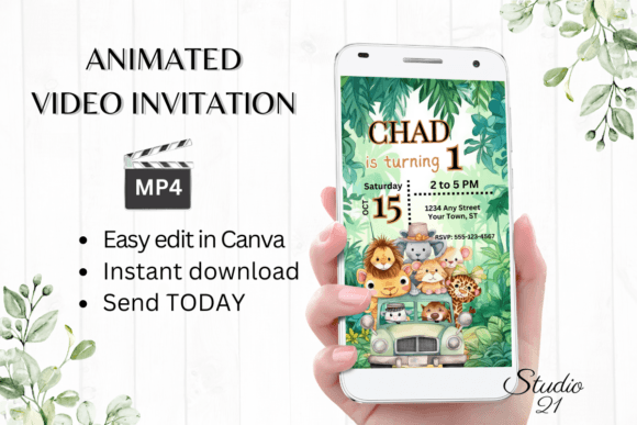 Modernize Your Child's Birthday: Digital Animated Invitations