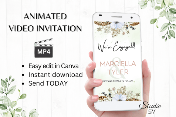 Video Engagement Announcement W1106B: A Modern Digital Invite Solution
